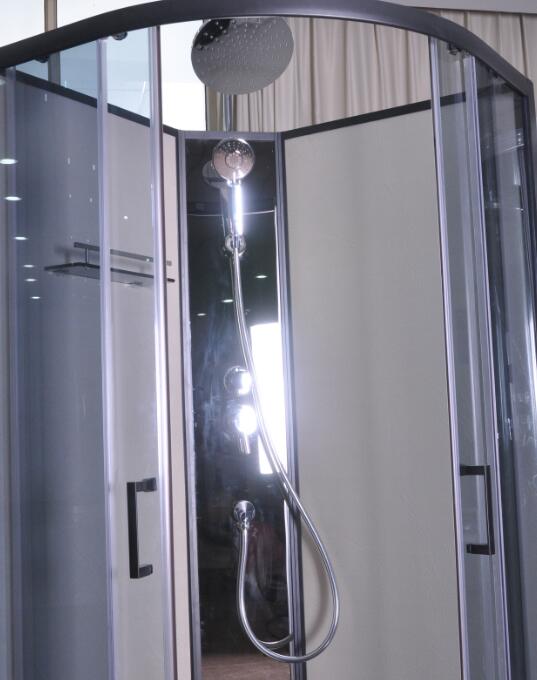 Modern Fully Enclosed Showers Units Matt Black Profiles CE SGS
